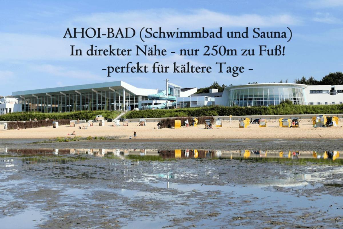 Traumhafte Ferienwohnung "Seekueste" In Cuxhaven - Duhnen In 1A Lage Im Haus Elbe 1 !!! 50M Zum Strand !!! Eksteriør bilde